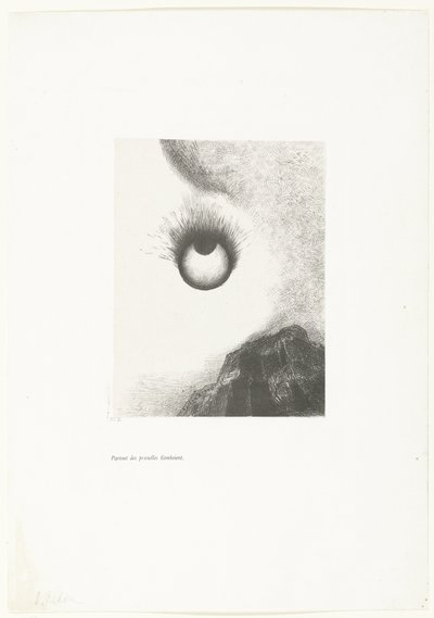 Ovunque occhi fiammeggianti da Odilon Redon