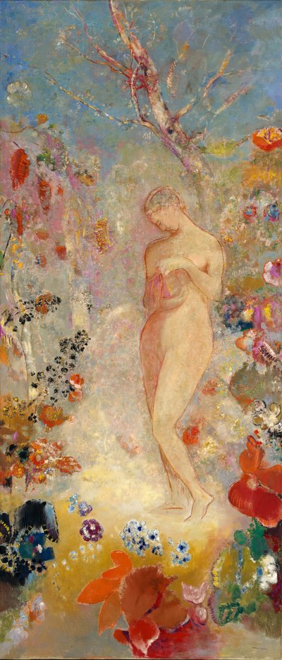 Pandora, ca. 1914 da Odilon Redon