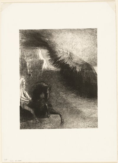 Pellegrino del mondo sublunare, tavola 5 di 6 da Odilon Redon