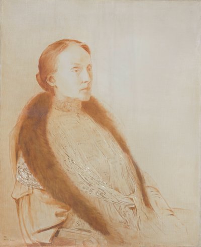 Ritratto di A.M.L. Bonger-van der Linden da Odilon Redon