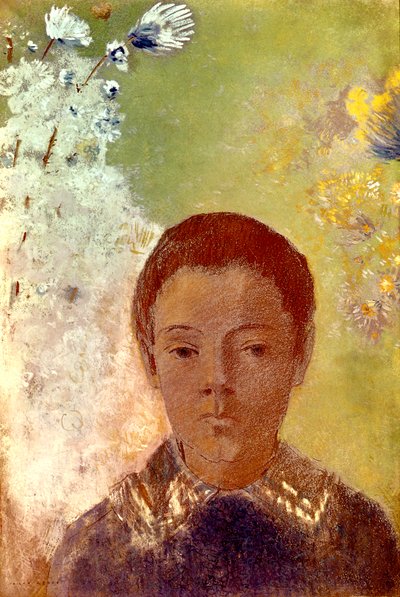 Ritratto di Ari Redon, c. 1898 da Odilon Redon