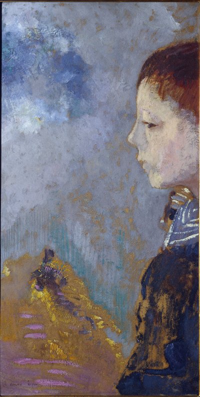 Ritratto di Ari Redon sul passaggio marino - 1897 da Odilon Redon