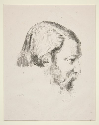 Ritratto di Paul Sérusier da Odilon Redon