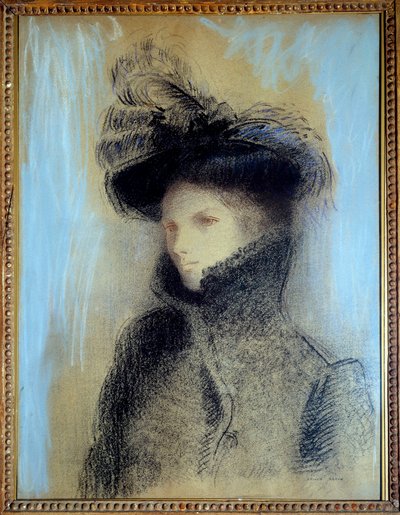 Ritratto della ceramista Marie Botkin da Odilon Redon