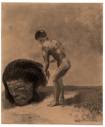 Essere primitivo da Odilon Redon