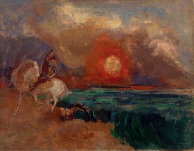 San Giorgio e il drago da Odilon Redon