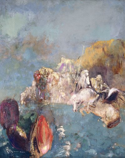 San Giorgio e il drago da Odilon Redon
