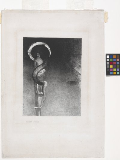 Serpente-Aureola da Odilon Redon