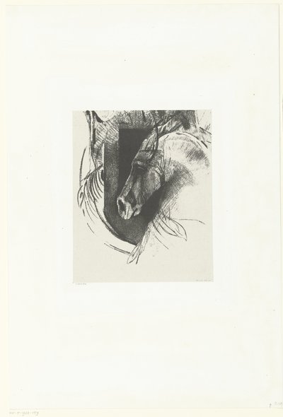 Cavallo da battaglia da Odilon Redon