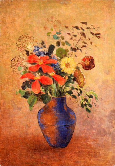 Il Vaso Blu da Odilon Redon