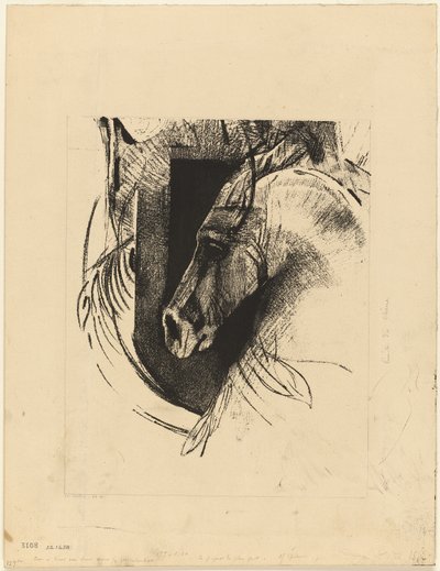 Il cavaliere da Odilon Redon