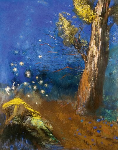 La morte di Buddha da Odilon Redon