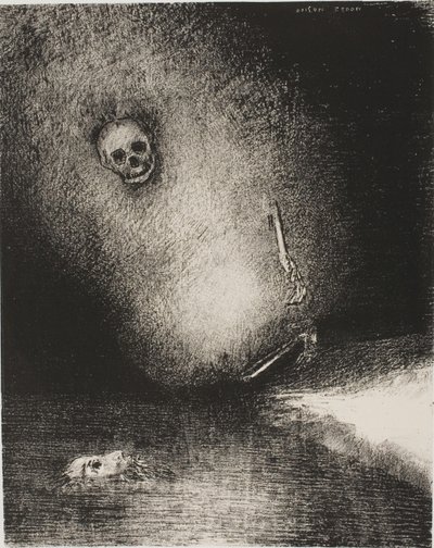 Il sogno è finito nella morte, da The Juror da Odilon Redon