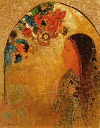 La finestra gotica da Odilon Redon