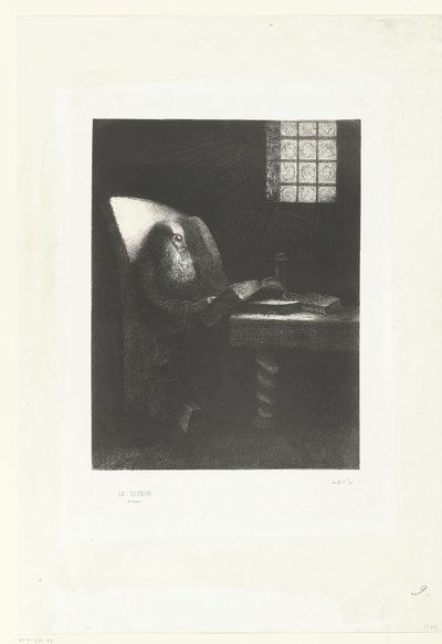 Il lettore da Odilon Redon