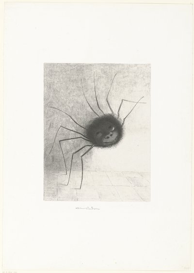 Il ragno da Odilon Redon