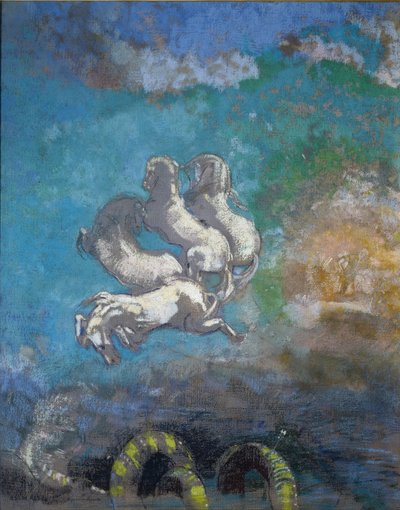 Il carro di Apollo da Odilon Redon