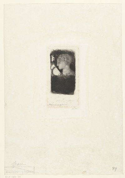 Falsa gloria Mauvaise Gloire da Odilon Redon