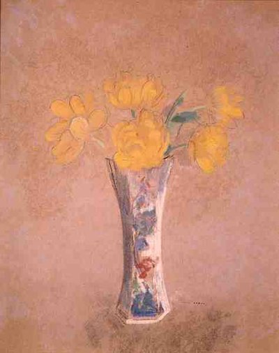 Vaso di fiori da Odilon Redon