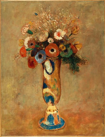 Vaso di fiori, 1912 da Odilon Redon