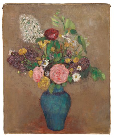 Vaso di fiori da Odilon Redon