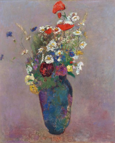 Visione: vaso di fiori da Odilon Redon