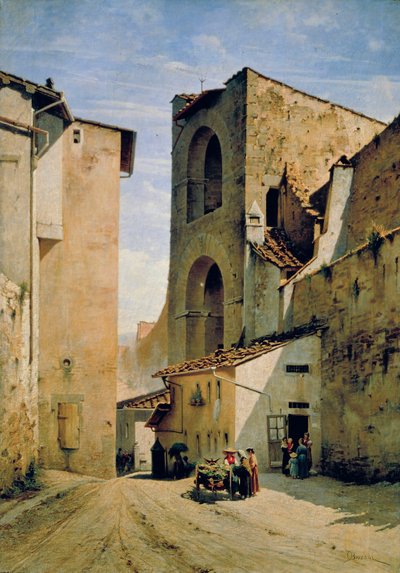 Antica Porta a Pinti da Odoardo Borrani