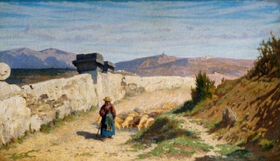 La Pecoraia da Odoardo Borrani