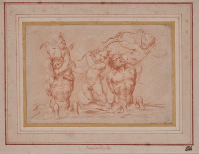 Tritoni e putti da Odoardo Fialetti