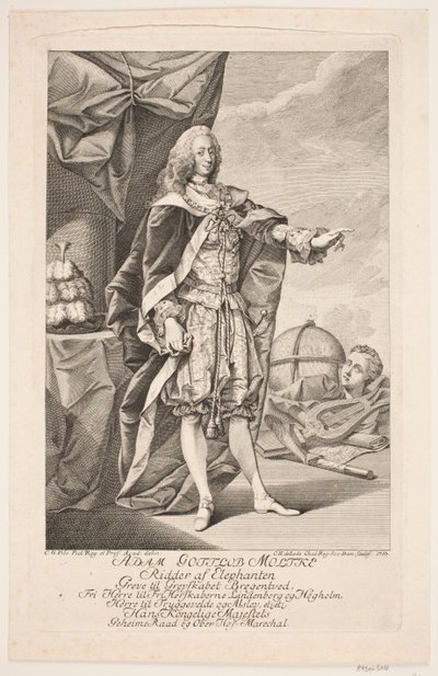Adam Gottlob Moltke da Odvardt Helmoldt de Lode
