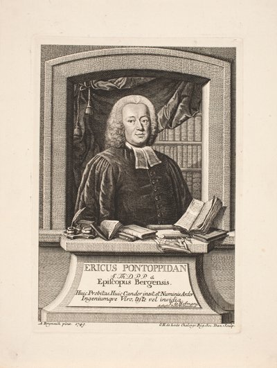 Erik Pontoppidan (il giovane) Vescovo da Odvardt Helmoldt de Lode