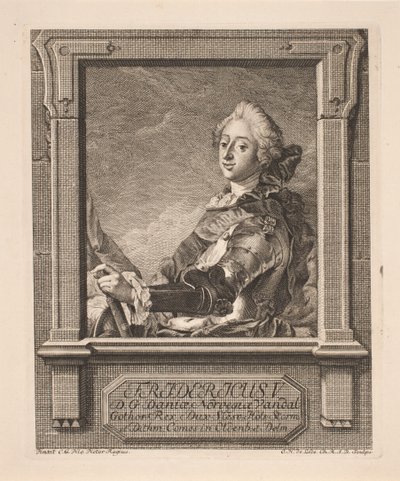 Federico V come principe da Odvardt Helmoldt de Lode