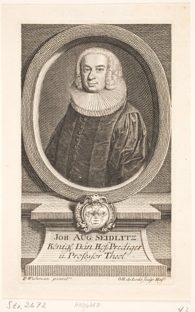 Johan August Seidlitz, prete da Odvardt Helmoldt de Lode