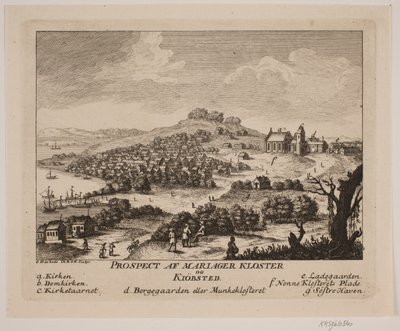 Monastero di Mariager da Odvardt Helmoldt de Lode