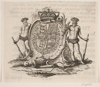 Vignetta per la lettera degli articoli di guerra navale di Federico V da Odvardt Helmoldt de Lode