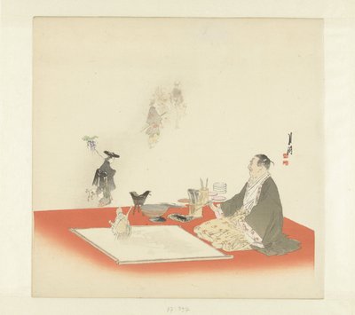 Figure dipinte prendono vita da Ogata Gekko