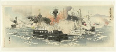 La battaglia navale e la cattura dell