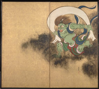 Il dio del vento da Ogata Korin
