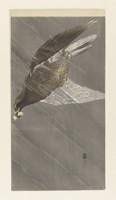Aquila in picchiata da Ohara Koson