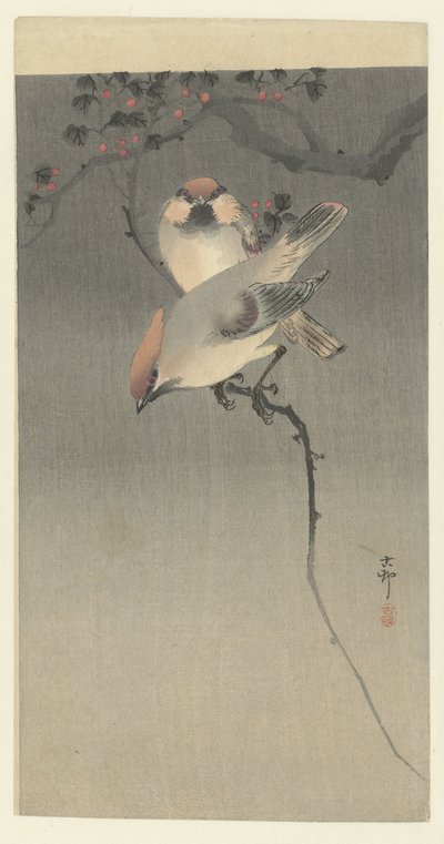 Pestvogel da Ohara Koson