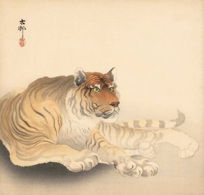 Tigre, XX secolo da Ohara Koson