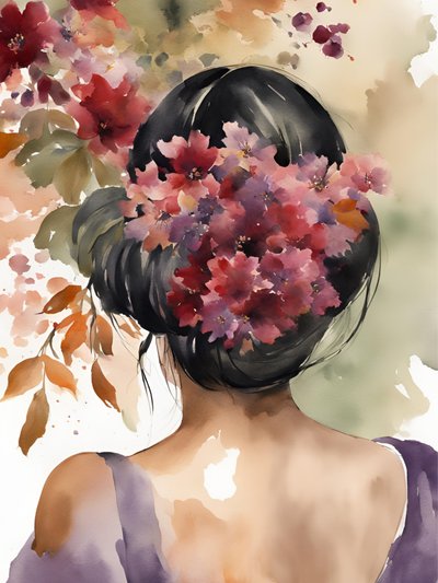 Serenità floreale per i capelli da Ohkimiko