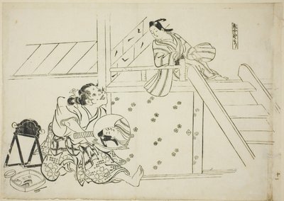 Una donna Nomori da Okumura Masanobu