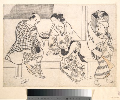 Coppia amorosa da Okumura Masanobu