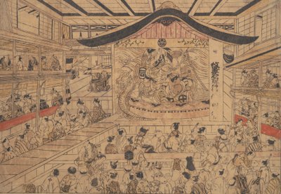 A teatro da Okumura Masanobu