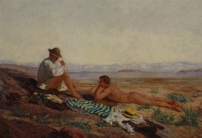Dopo il bagno da Olaf Isaachsen