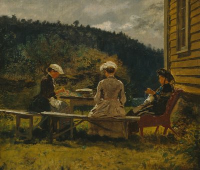 Madre e cugini da Olaf Isaachsen