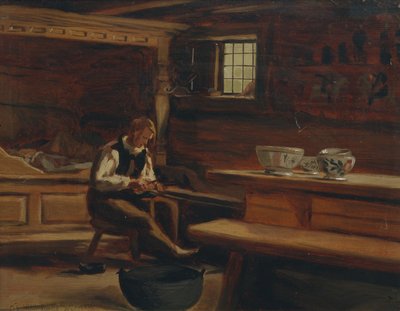 Calzolaio di Setesdal da Olaf Isaachsen