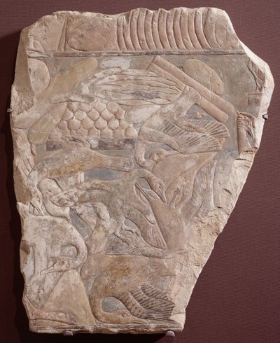 Rilievo che Mostra Offerte per il Defunto, 2450/2290 a.C. da Old Kingdom Egyptian