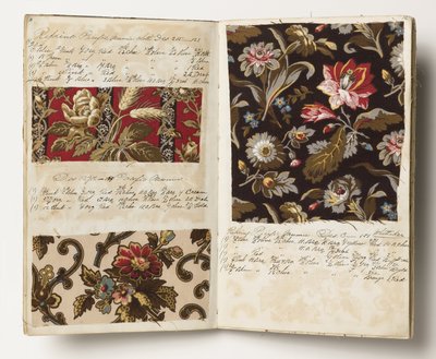 Libro dei registri del tintore da Old Pacific Print Works